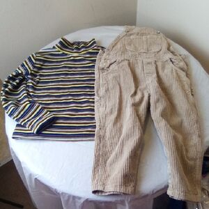 BABY GAP JUMPSUIT/ANIMATIONS TURTLENECK
